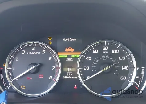2019 Acura Tlx Standard from USA, damaged, VIN 19UUB1F36KA009819